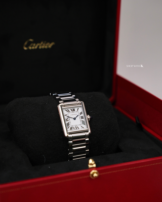 Cartier Tank Must Small Steel
