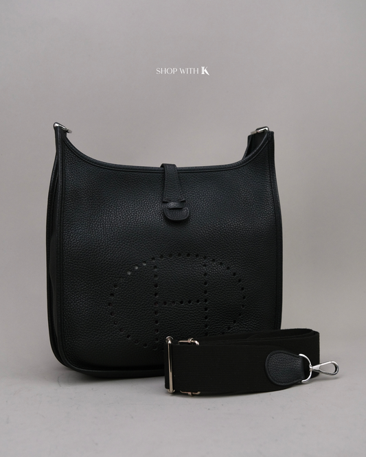 Hermes Evelyne 29 Noir PHW