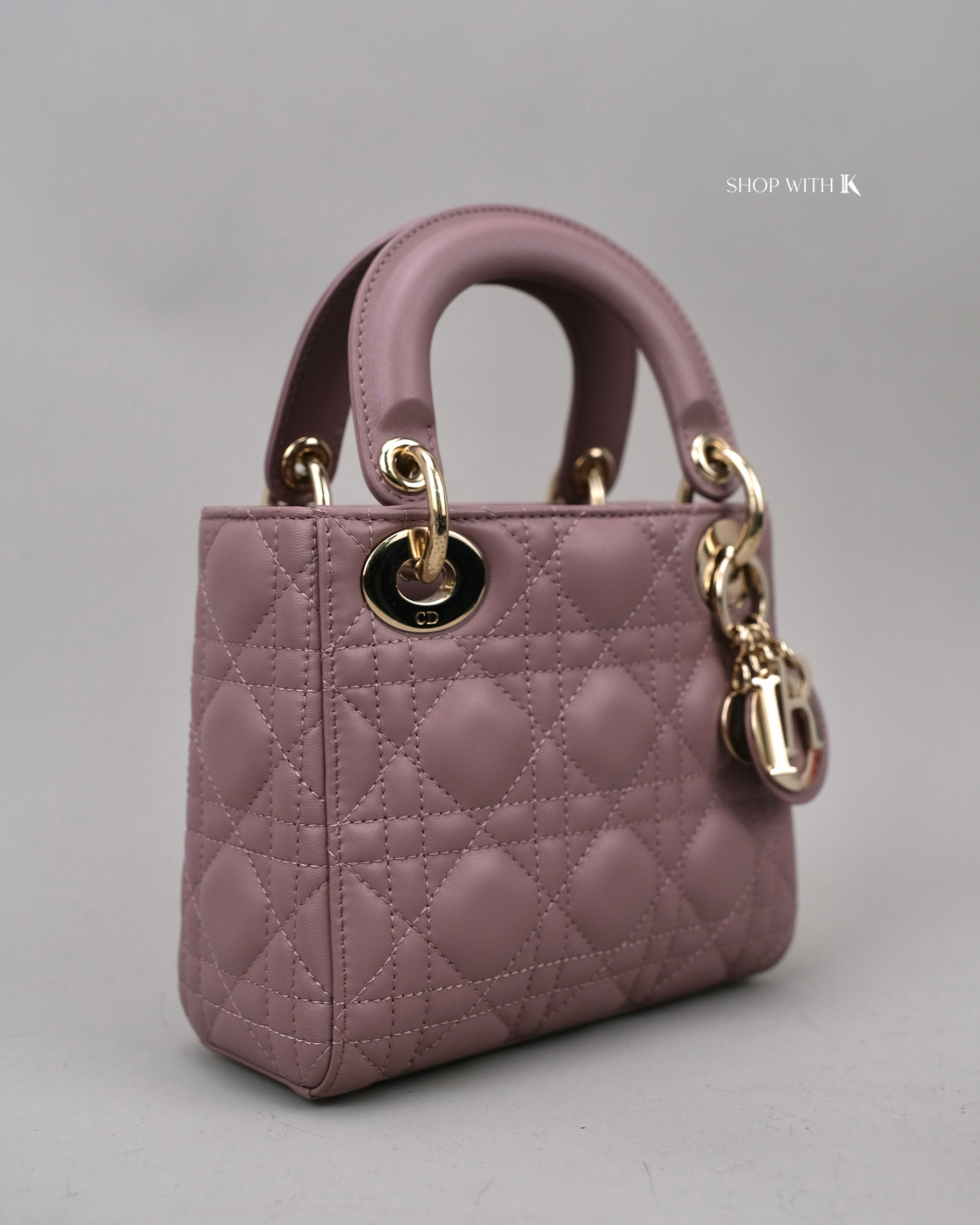 Dior Mini Lady Peony Pink