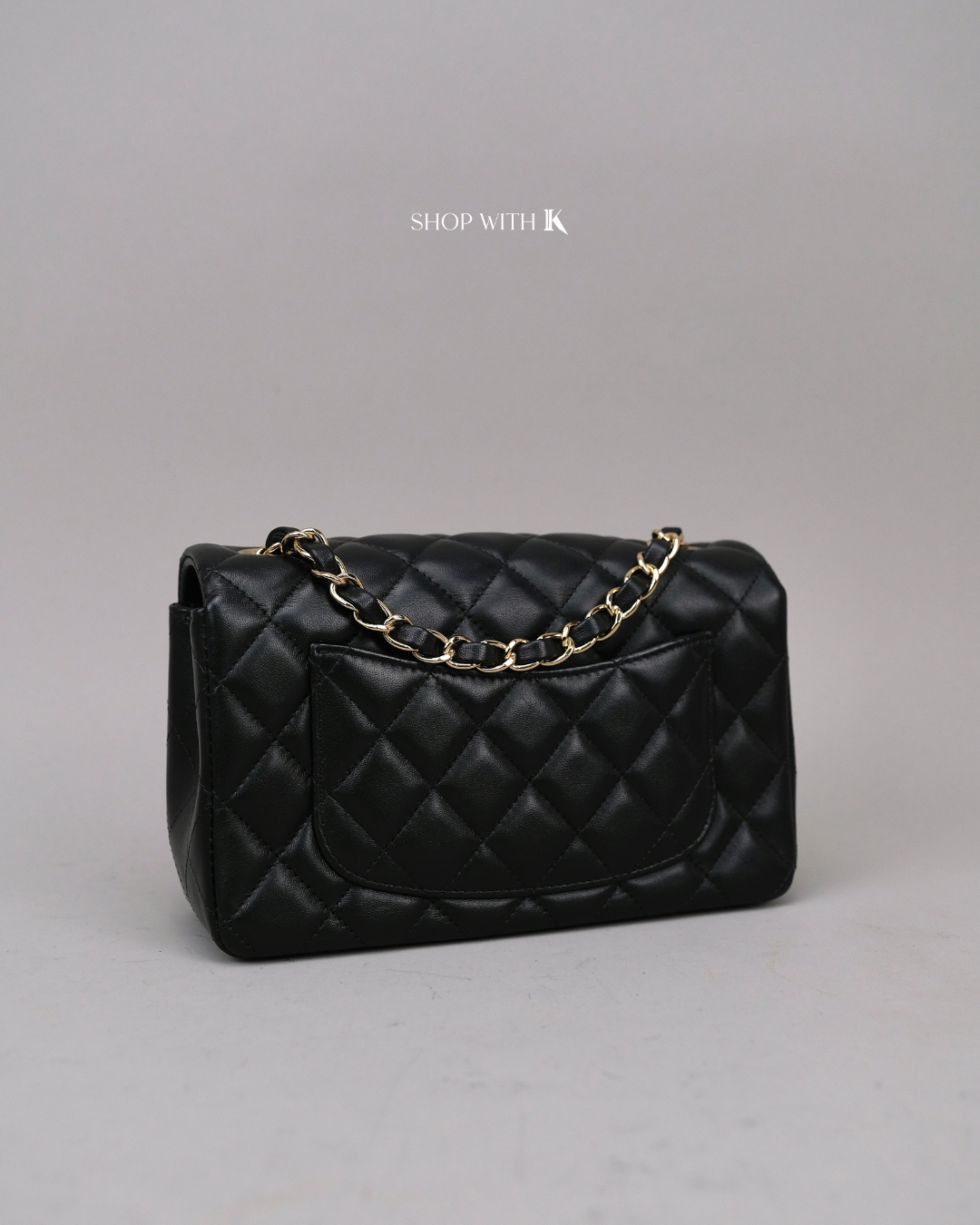 Chanel Mini Rectangle Black GHW
