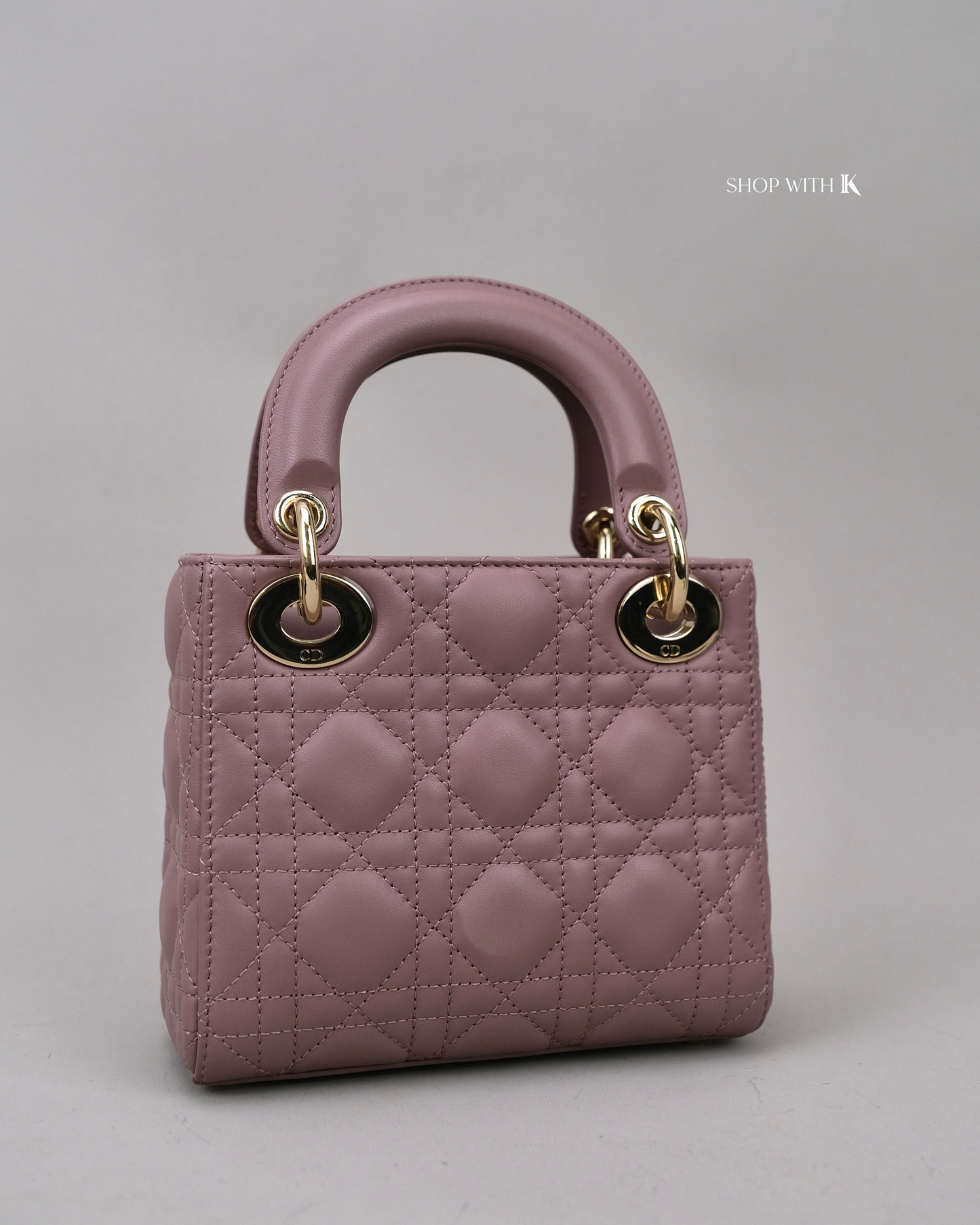 Dior Mini Lady Peony Pink