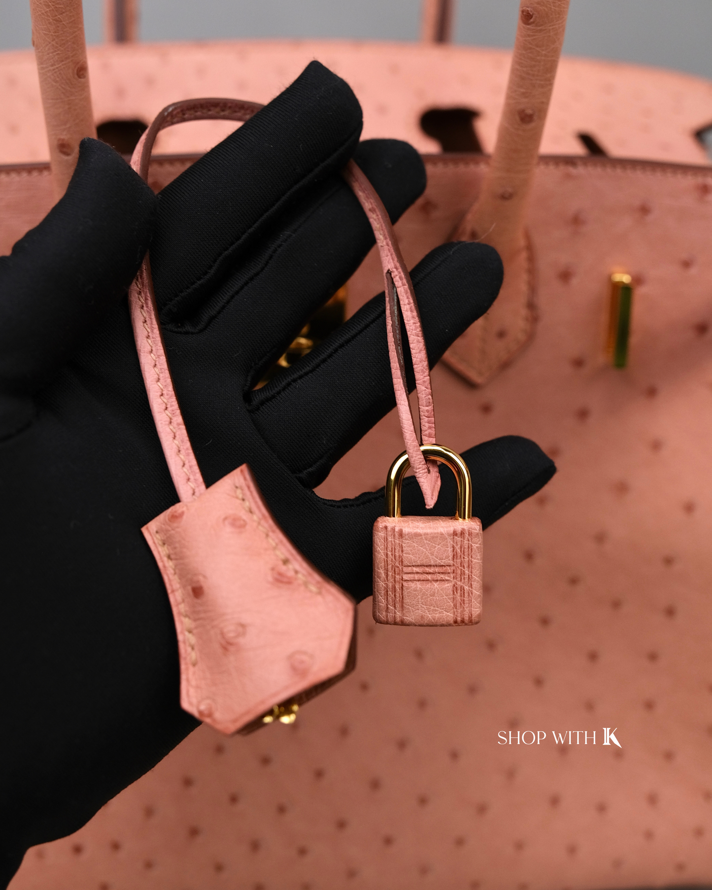 Hermes Birkin 30 Ostrich Terre Cuite GHW
