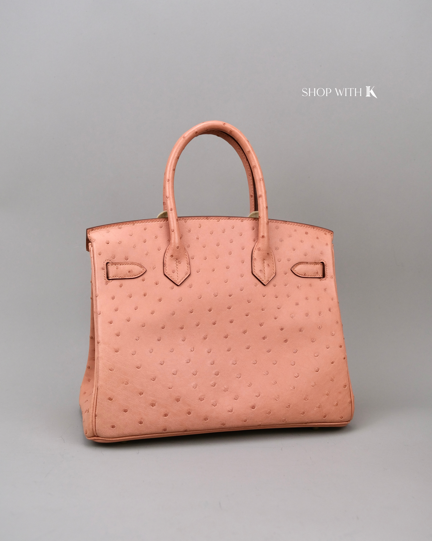 Hermes Birkin 30 Ostrich Terre Cuite GHW