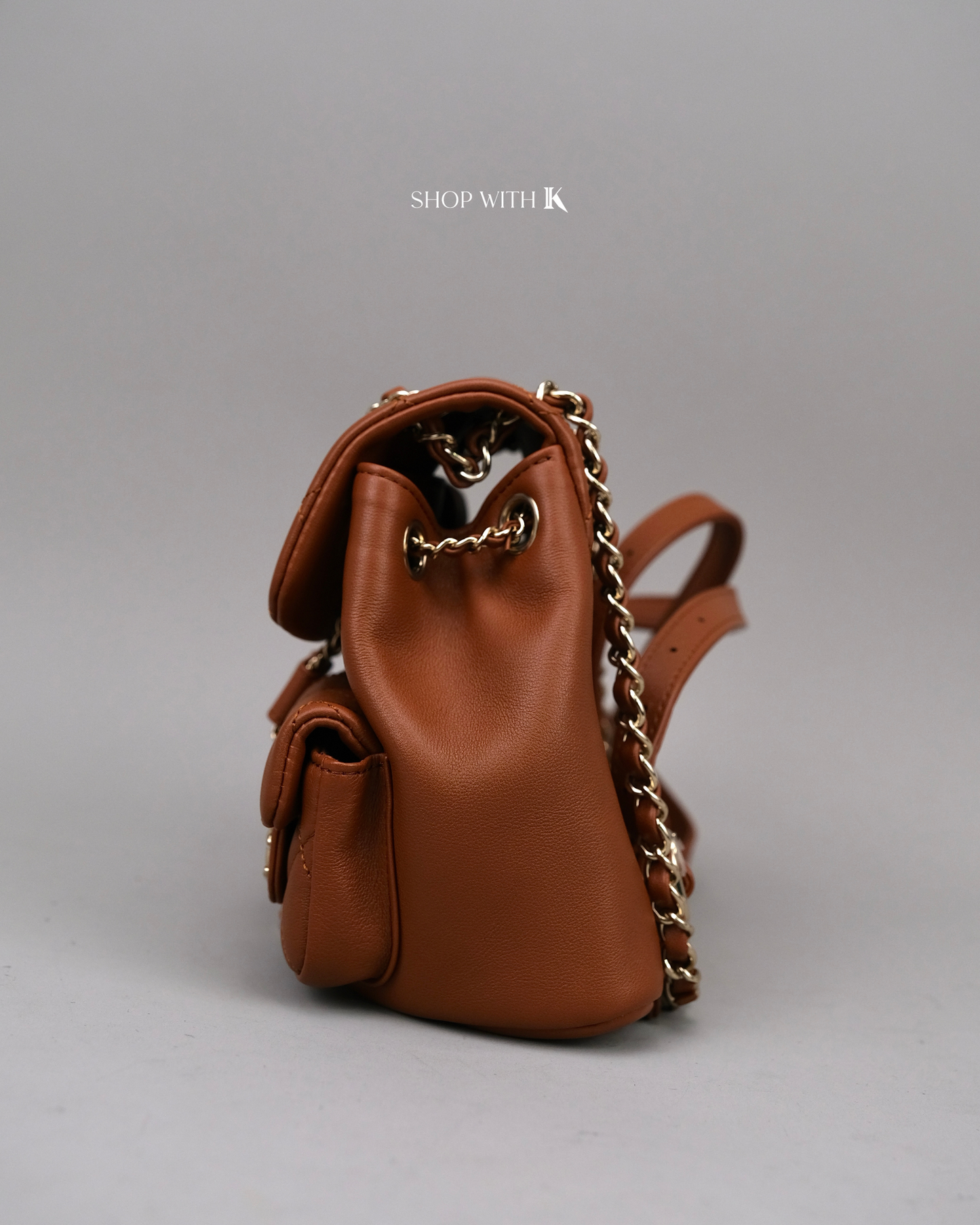 Chanel Duma Backpack Mini Caramel CGHW