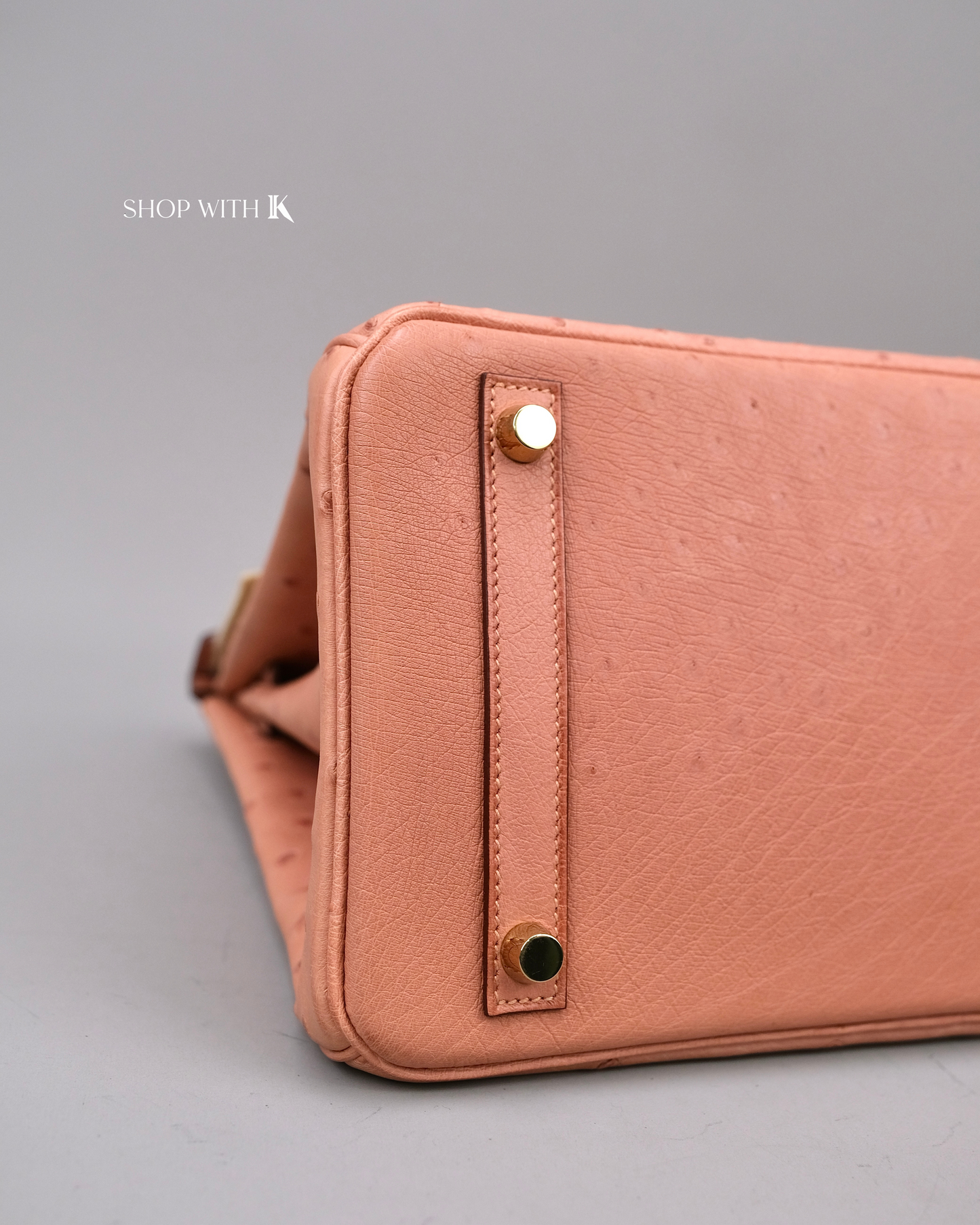 Hermes Birkin 30 Ostrich Terre Cuite GHW
