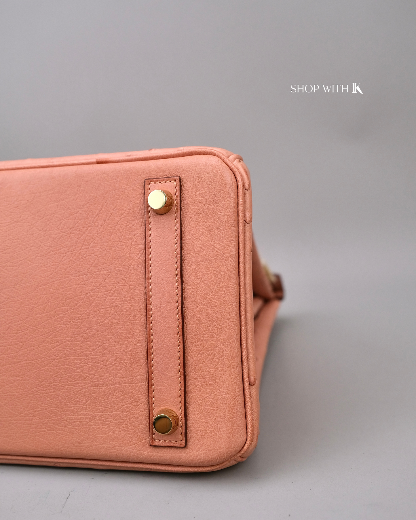 Hermes Birkin 30 Ostrich Terre Cuite GHW