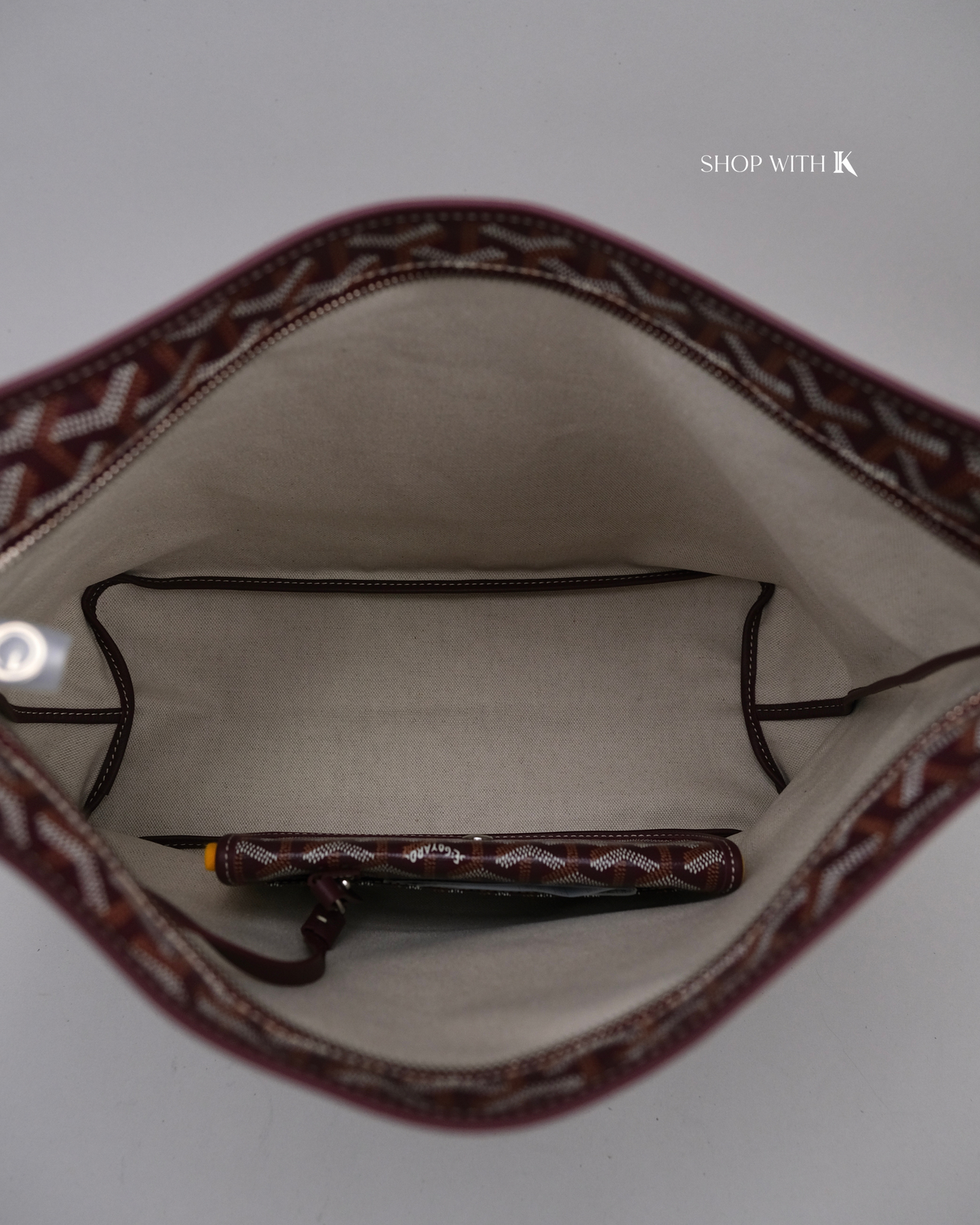 Goyard Boheme Burgundy