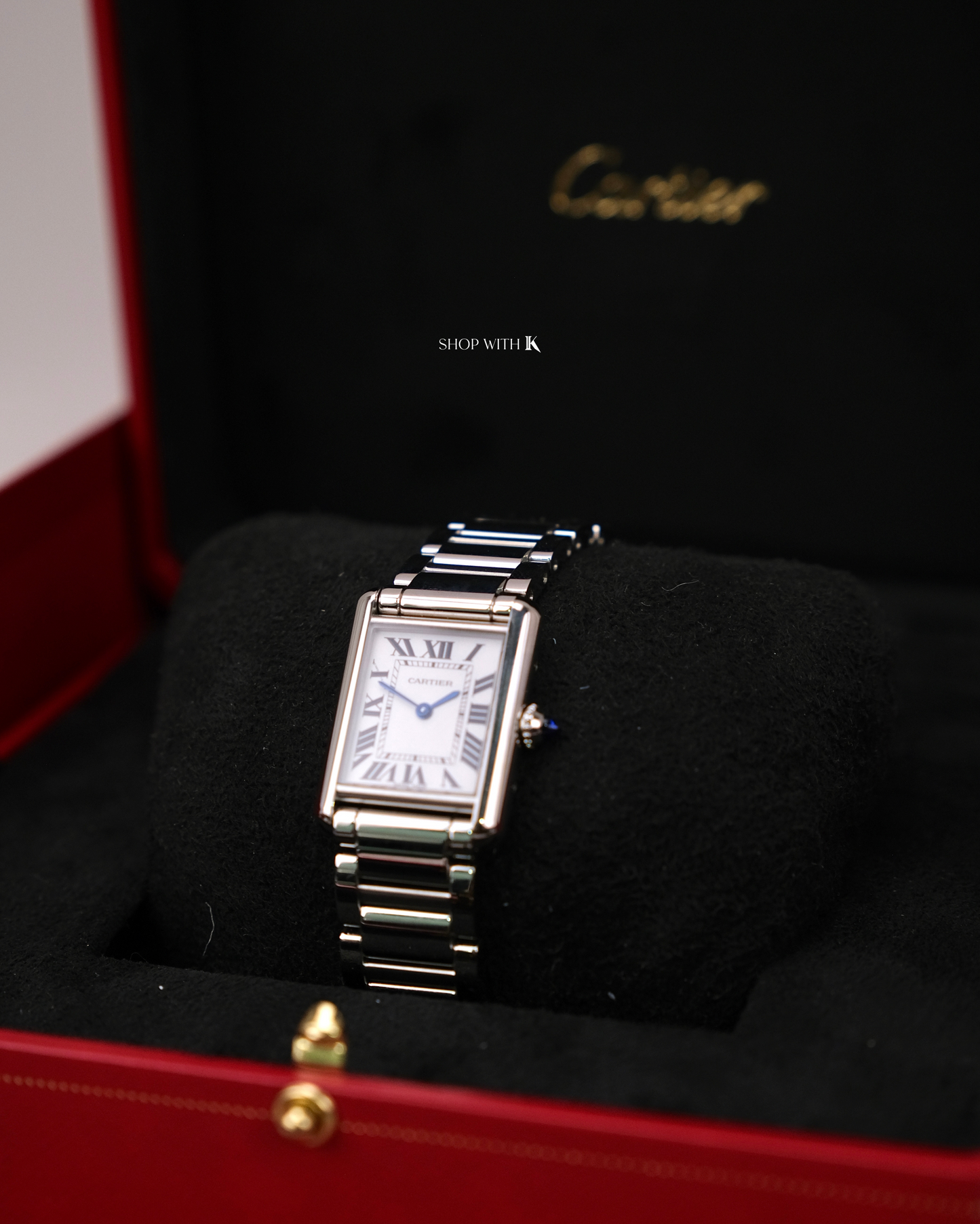 Cartier Tank Must Small Steel