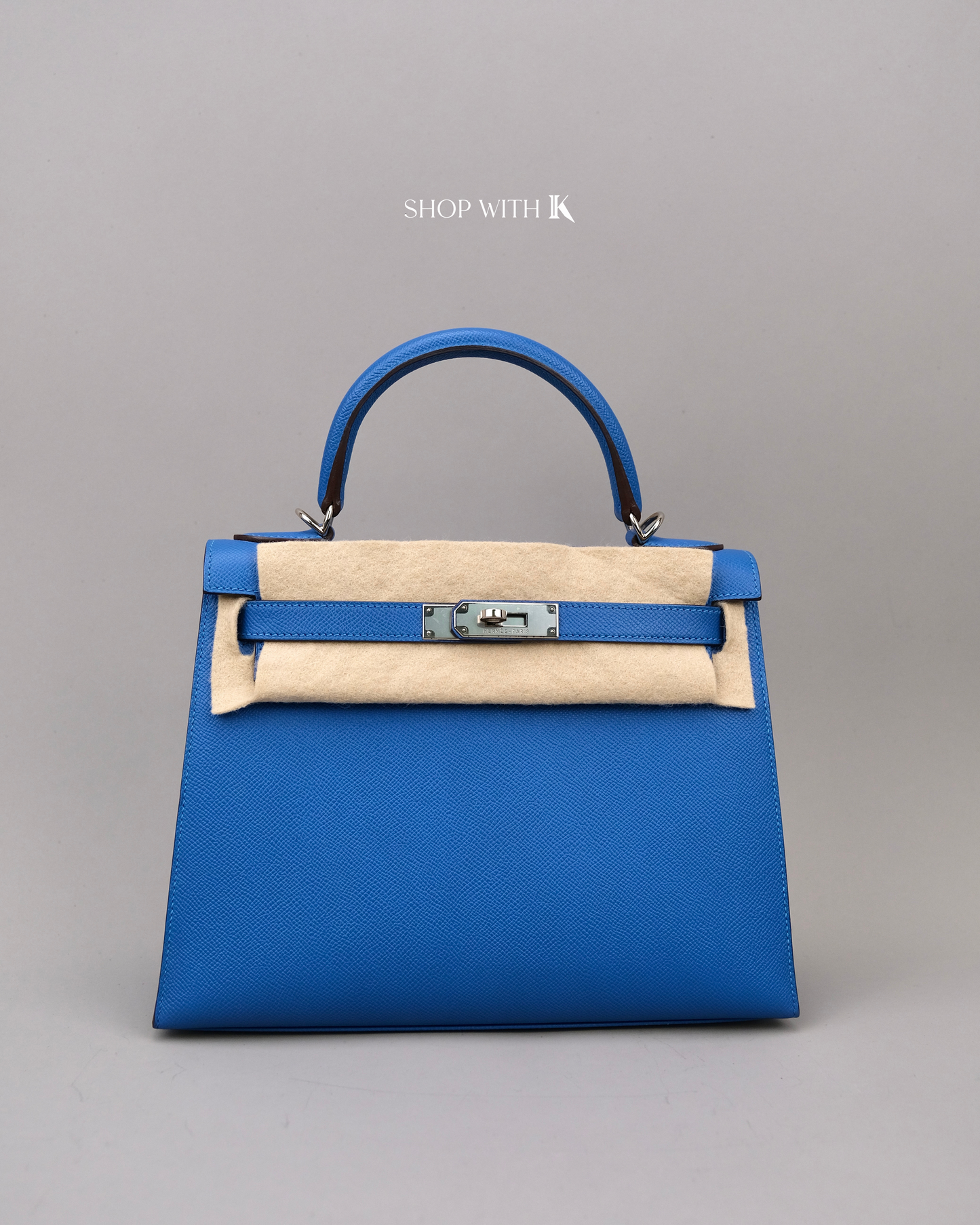 Hermes Kelly 28 Mykonos PHW