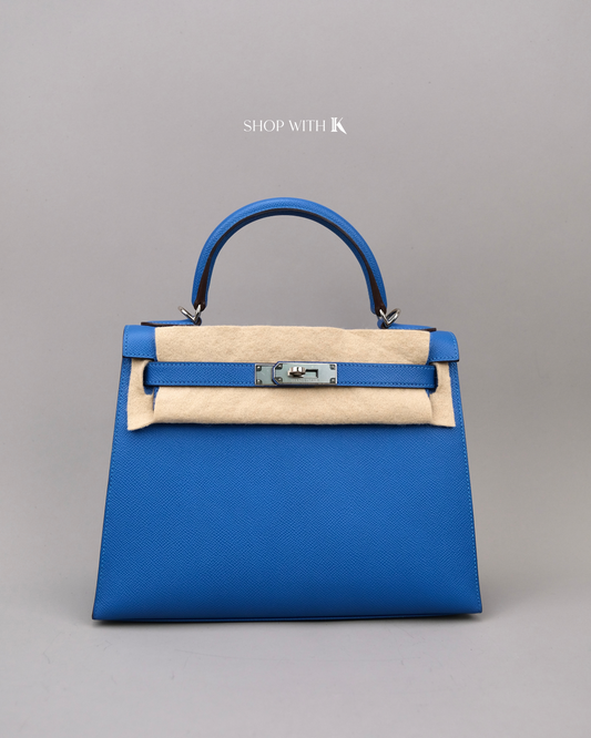 Hermes Kelly 28 Mykonos PHW