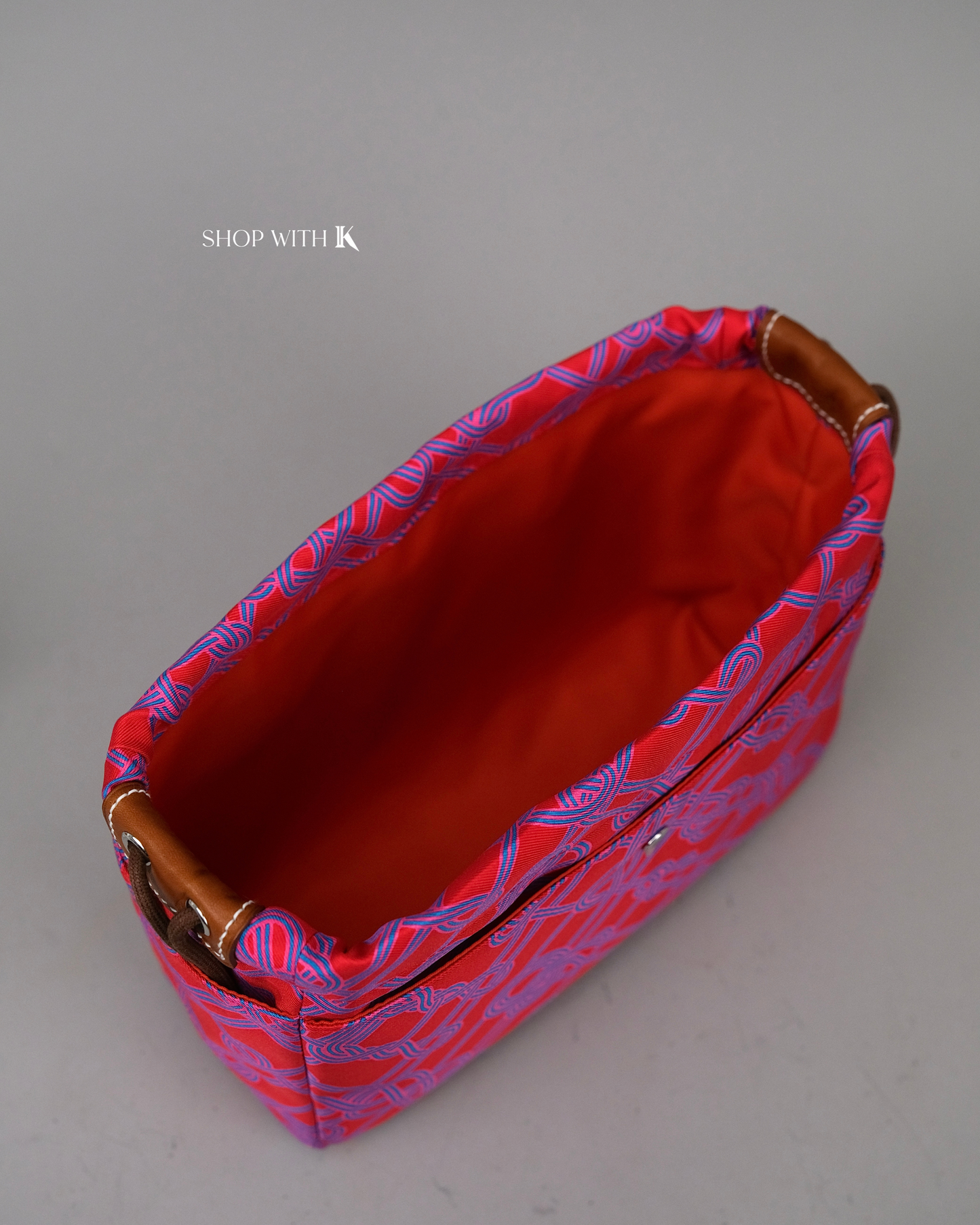 Hermes Fourbi 20 Rouge de Coeur Noeud Marin