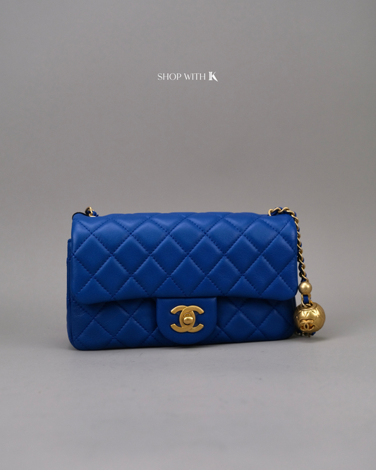 Chanel Mini Rectangle Pearl Crush Blue