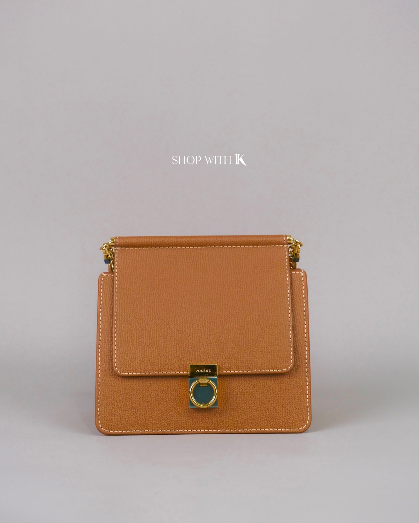 Polene Numero Sept Mini Brown