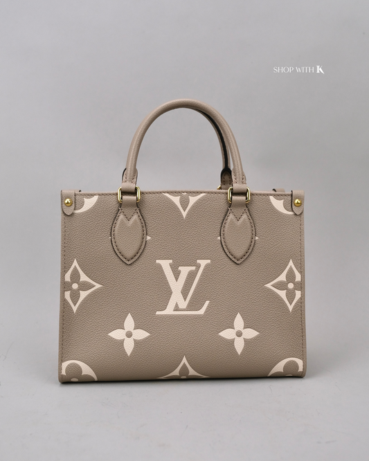 Louis Vuitton On-the-Go PM Turtledove