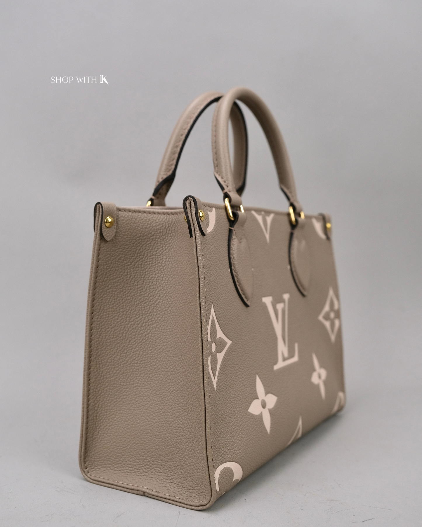 Louis Vuitton On-the-Go PM Turtledove