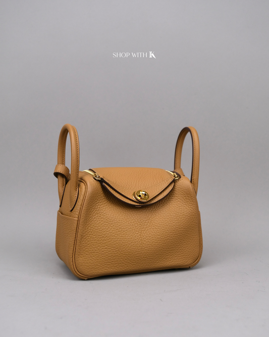 Hermes Mini Lindy Biscuit GHW