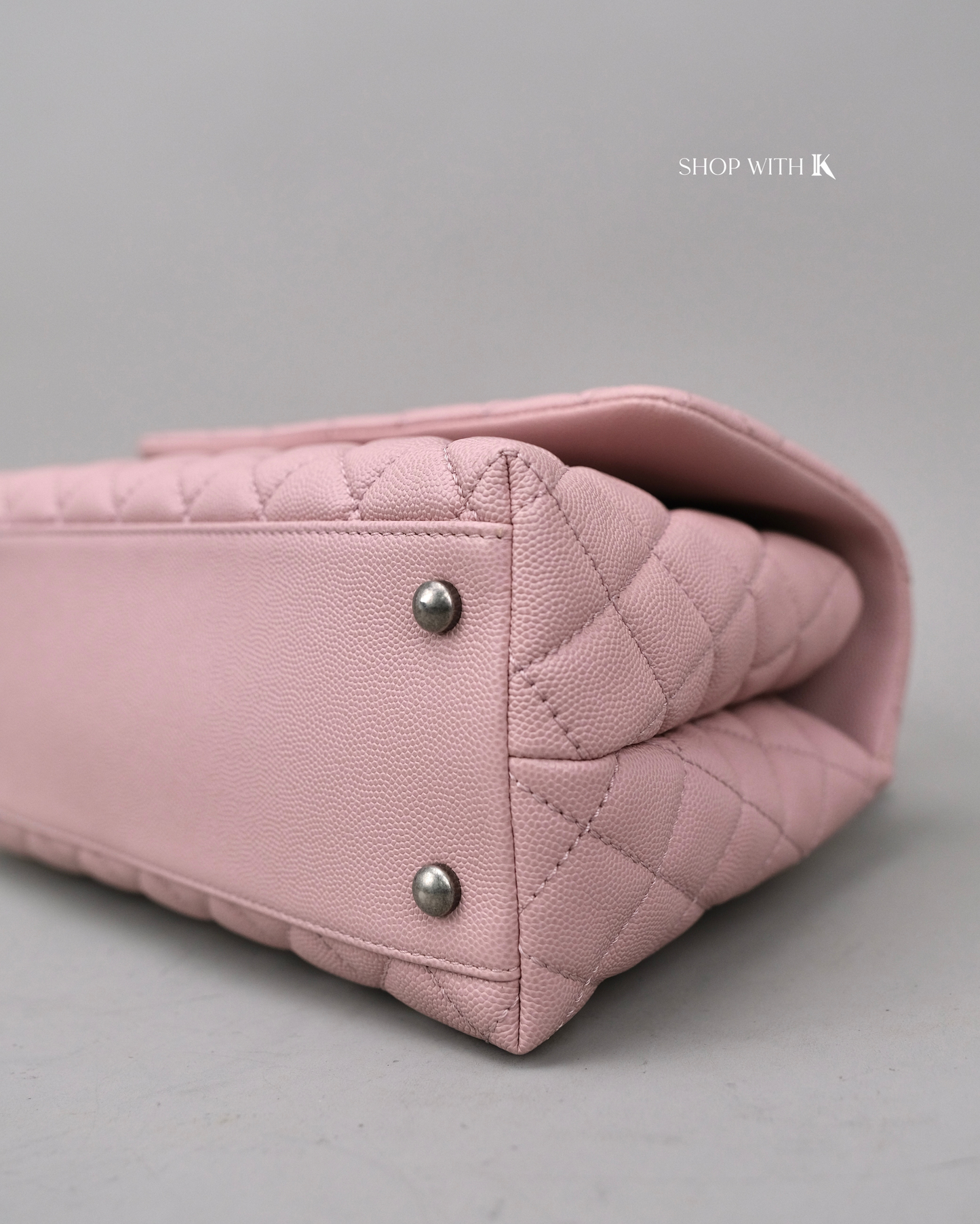 Chanel Coco Handle Pink Medium RHW