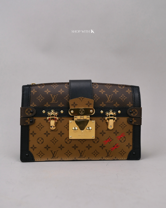 Louis Vuitton Clutch Trunk Monogram Reverse