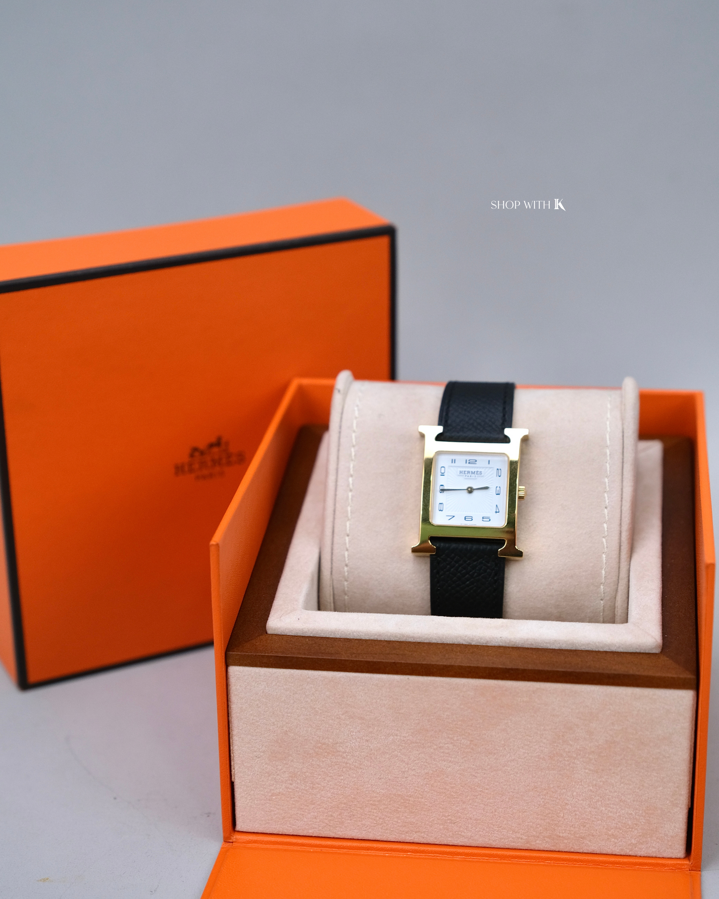 Hermes Heure H Watch Black