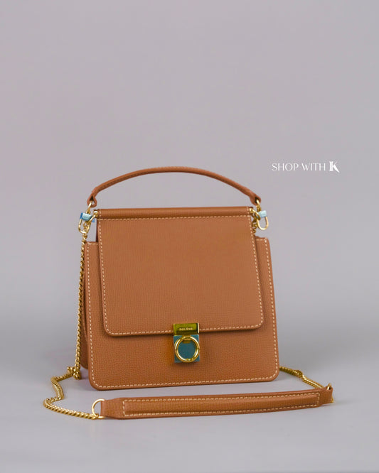 Polene Numero Sept Mini Brown
