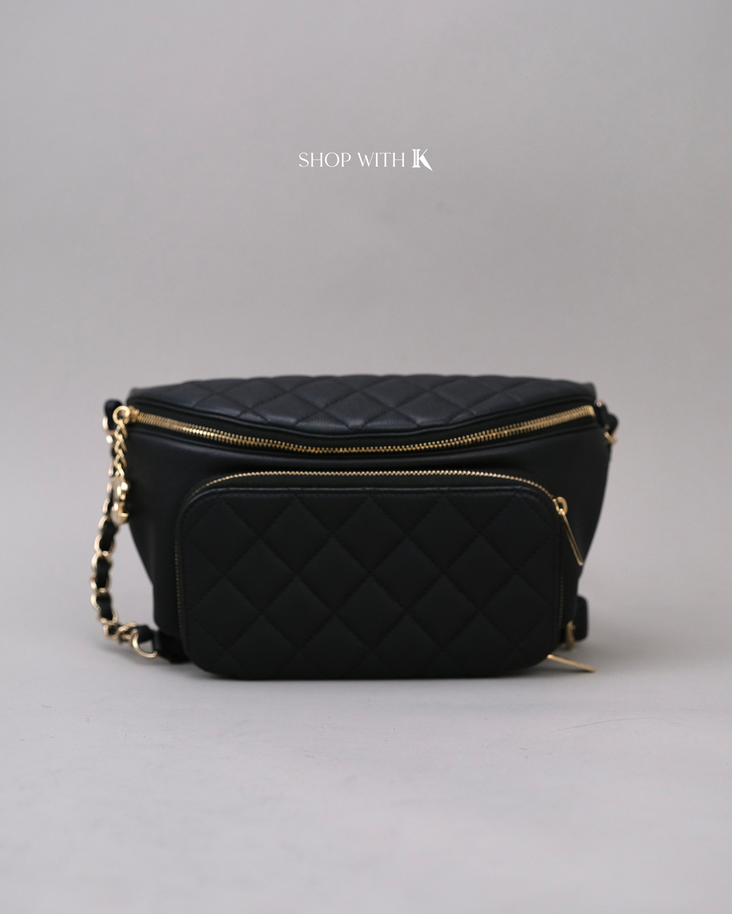 Chanel Business Affinity Bumbag Black CGHW