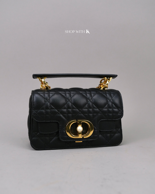 Dior Small Jolie Top Handle Black