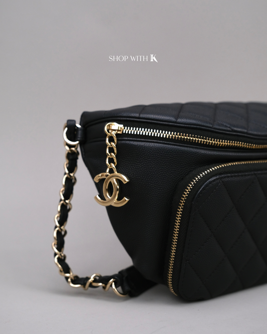 Chanel Business Affinity Bumbag Black CGHW