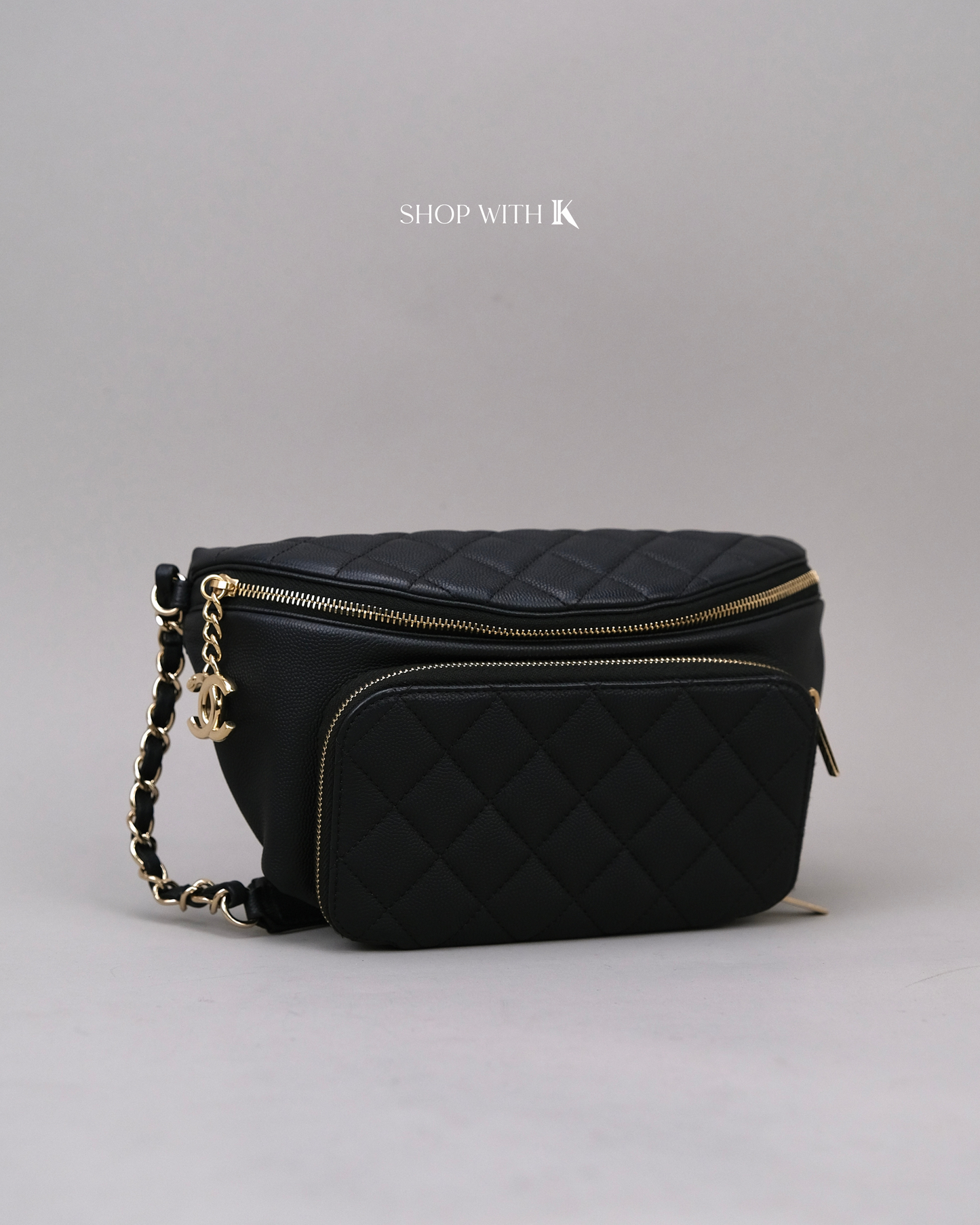 Chanel Business Affinity Bumbag Black CGHW