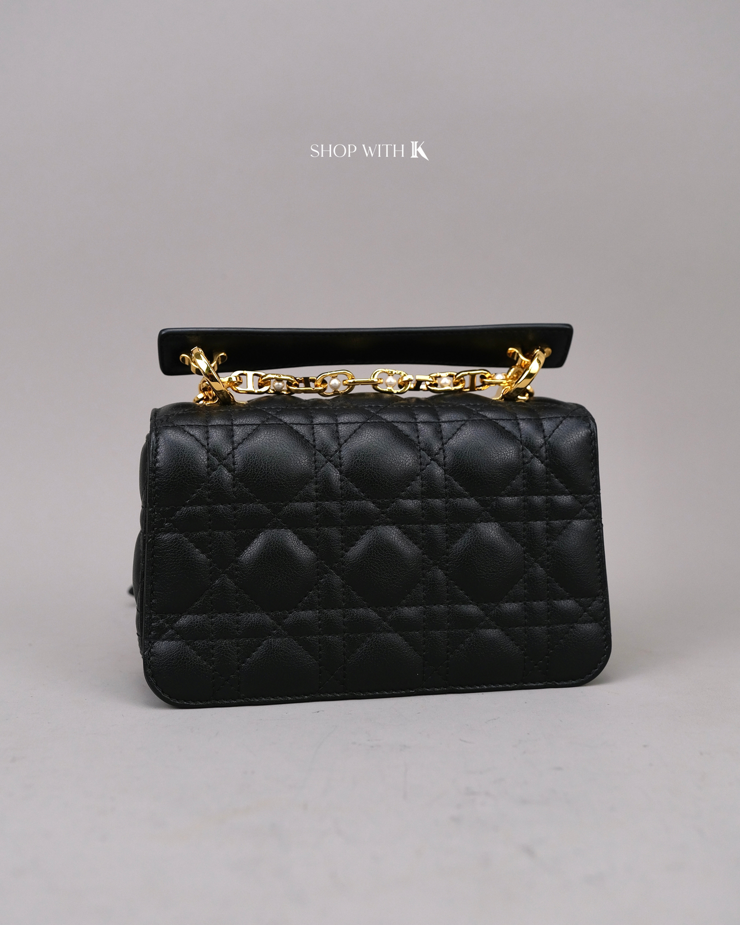 Dior Small Jolie Top Handle Black