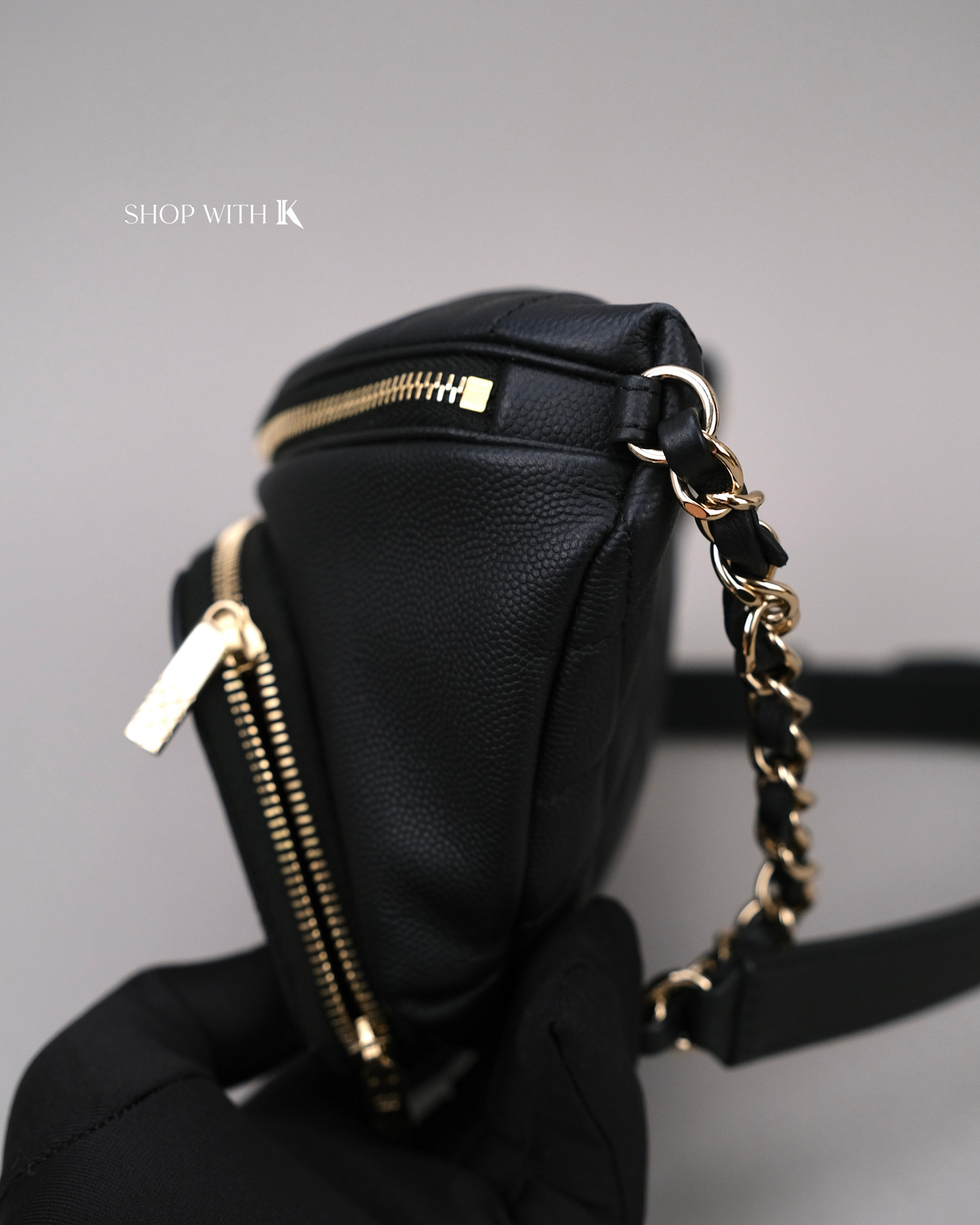 Chanel Business Affinity Bumbag Black CGHW