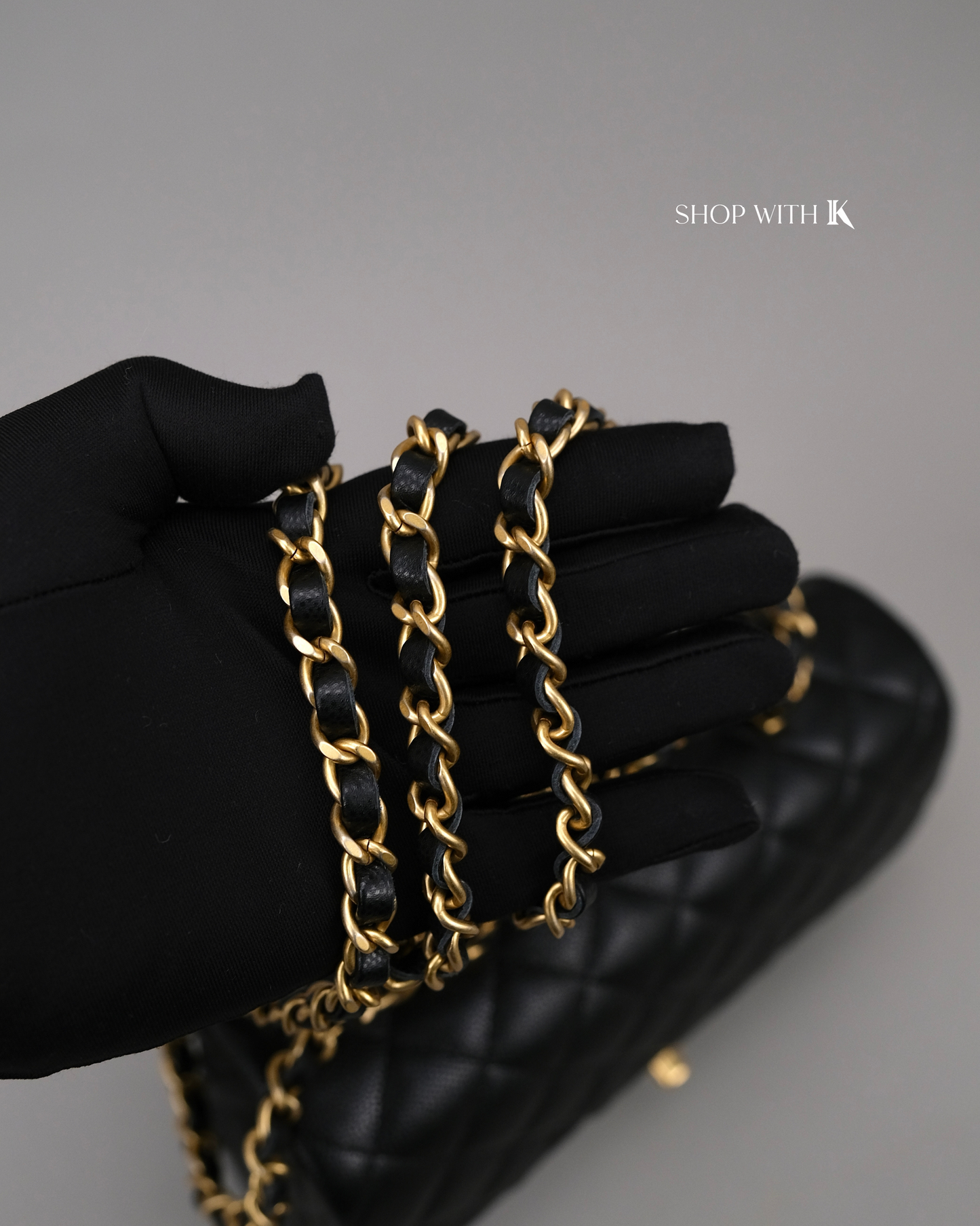 Chanel Small Top Handle Flap Black GHW