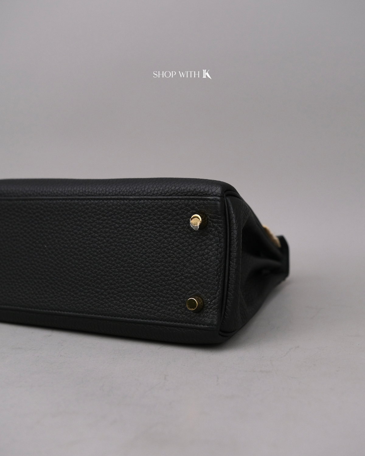Hermes Kelly 25 Noir GHW