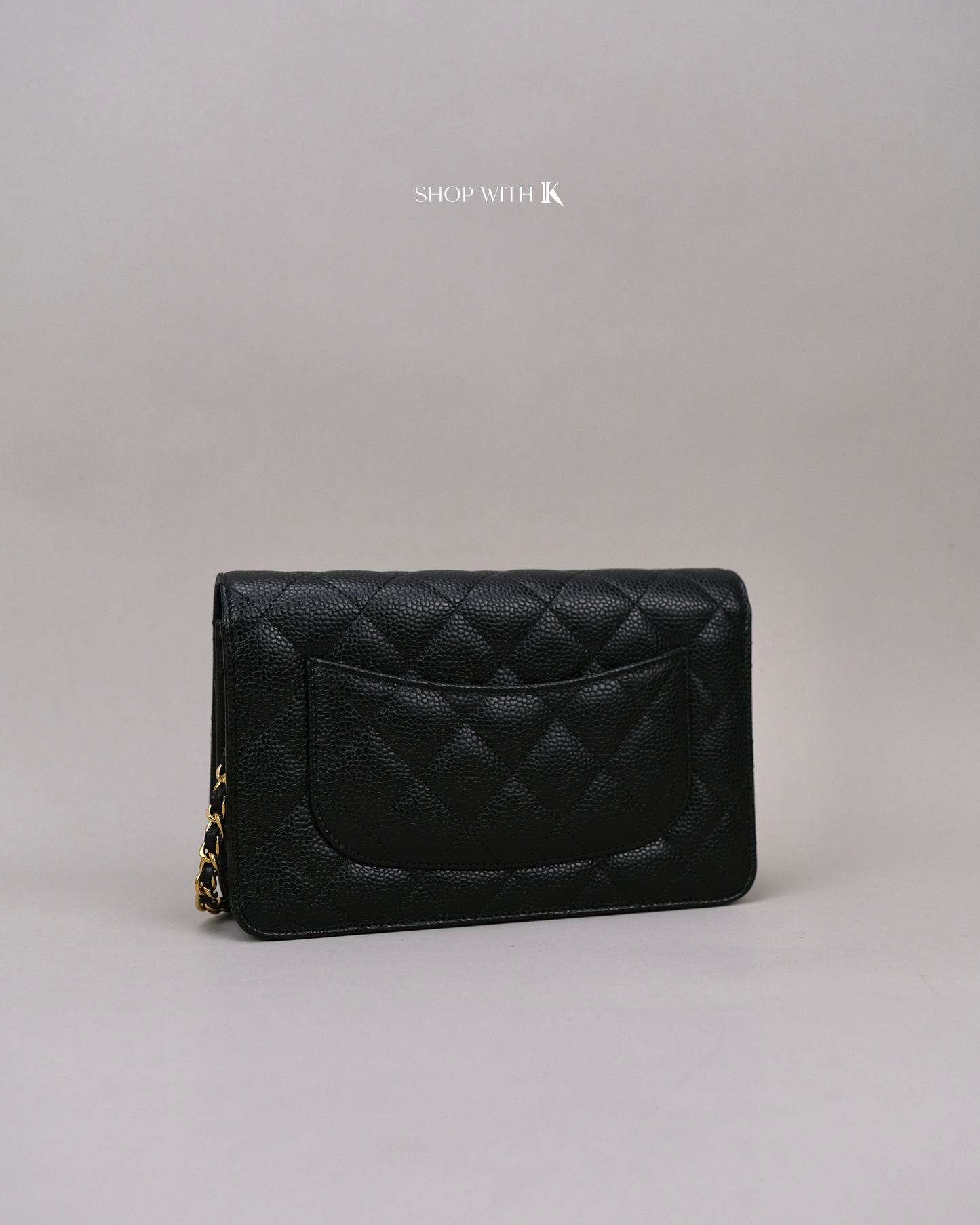 Chanel Classic Wallet on Chain Black GHW