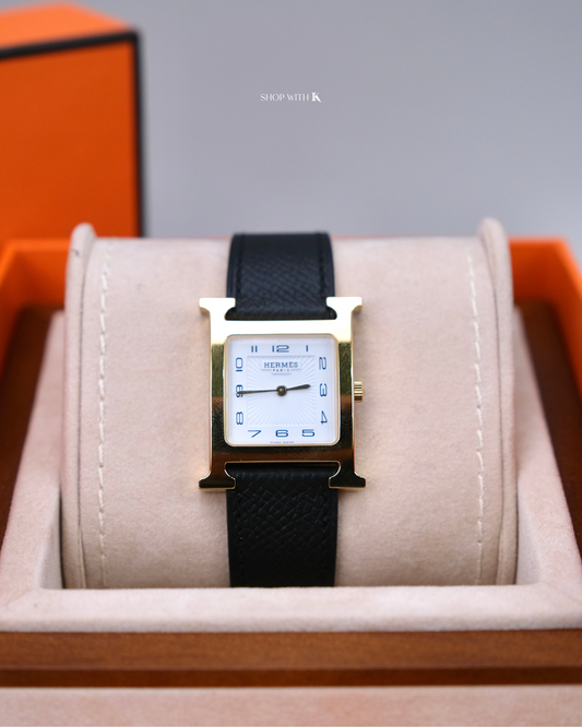 Hermes Heure H Watch Black
