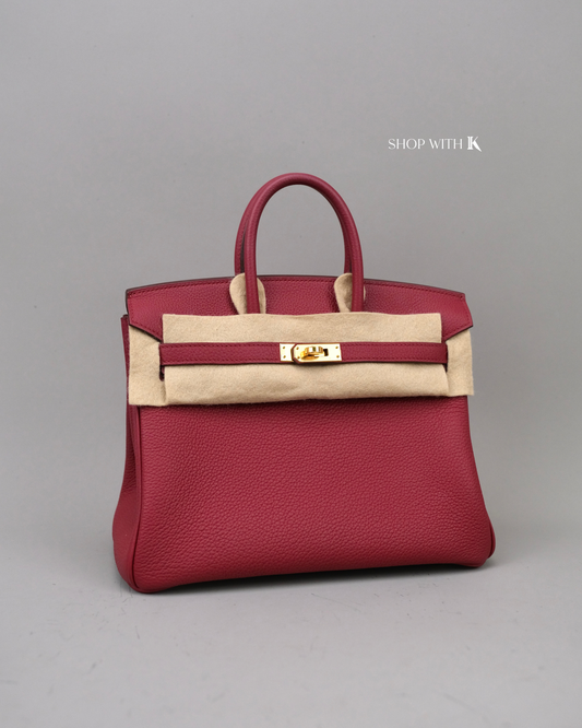 Hermes Birkin 25 Rubis GHW
