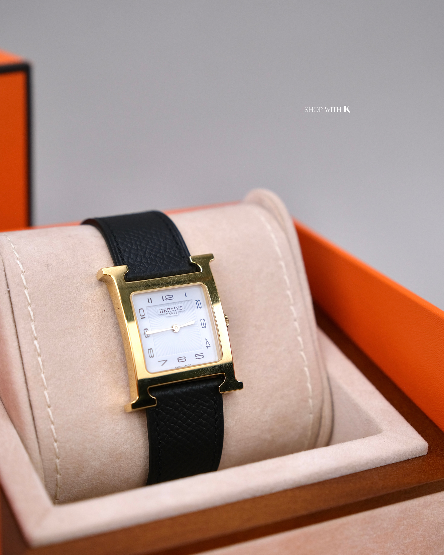 Hermes Heure H Watch Black