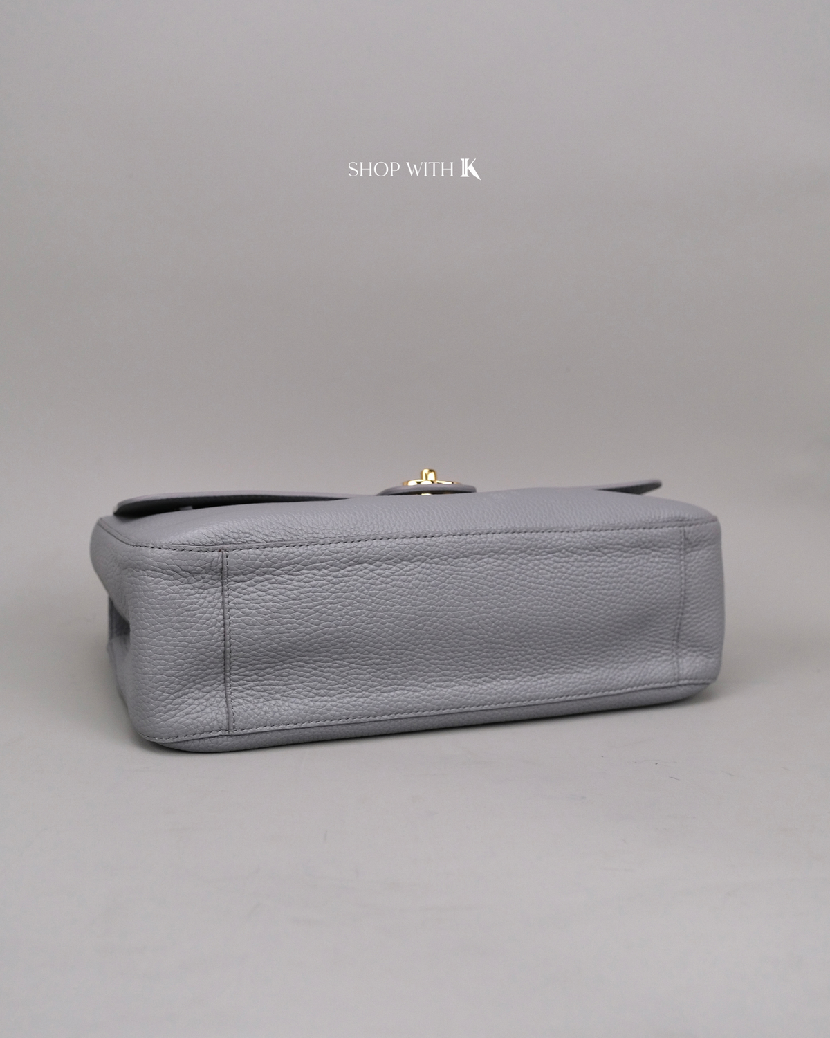 Chanel Maxi Flap Gray GHW - 32cm