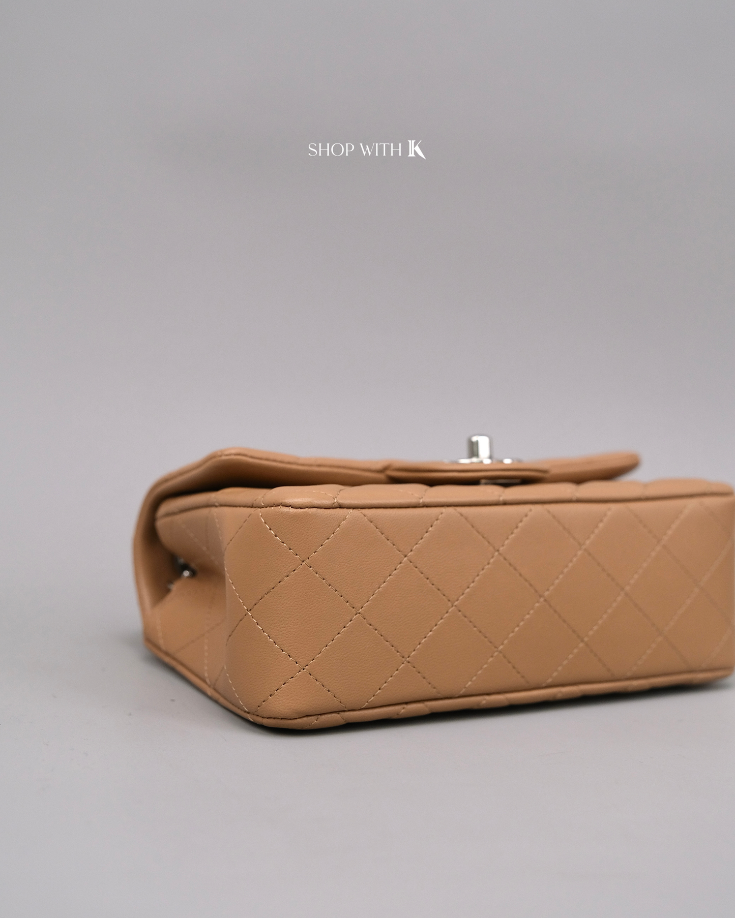 Chanel Mini Rectangle Nude SHW