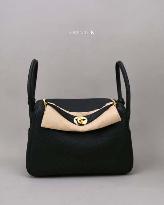 Hermes Lindy 26 Noir GHW