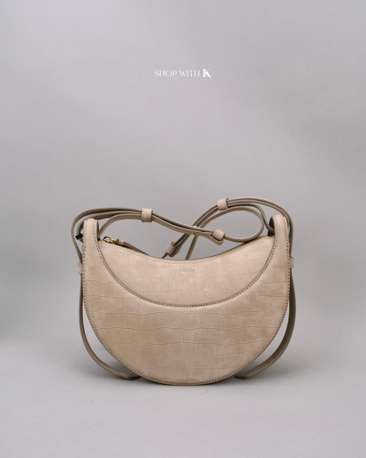 Polene Numero Dix Nubuck Taupe