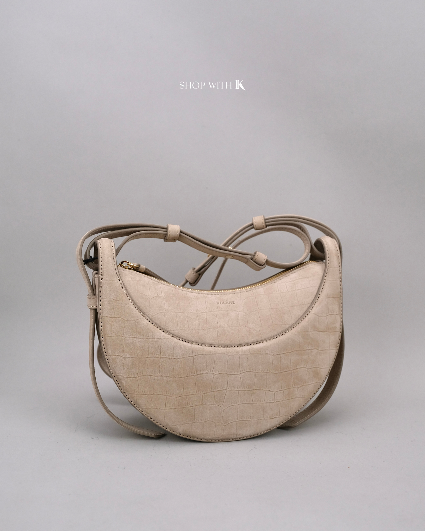 Polene Numero Dix Nubuck Taupe