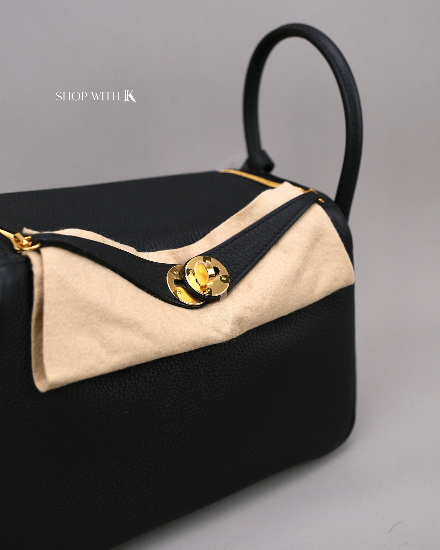 Hermes Lindy 26 Noir GHW