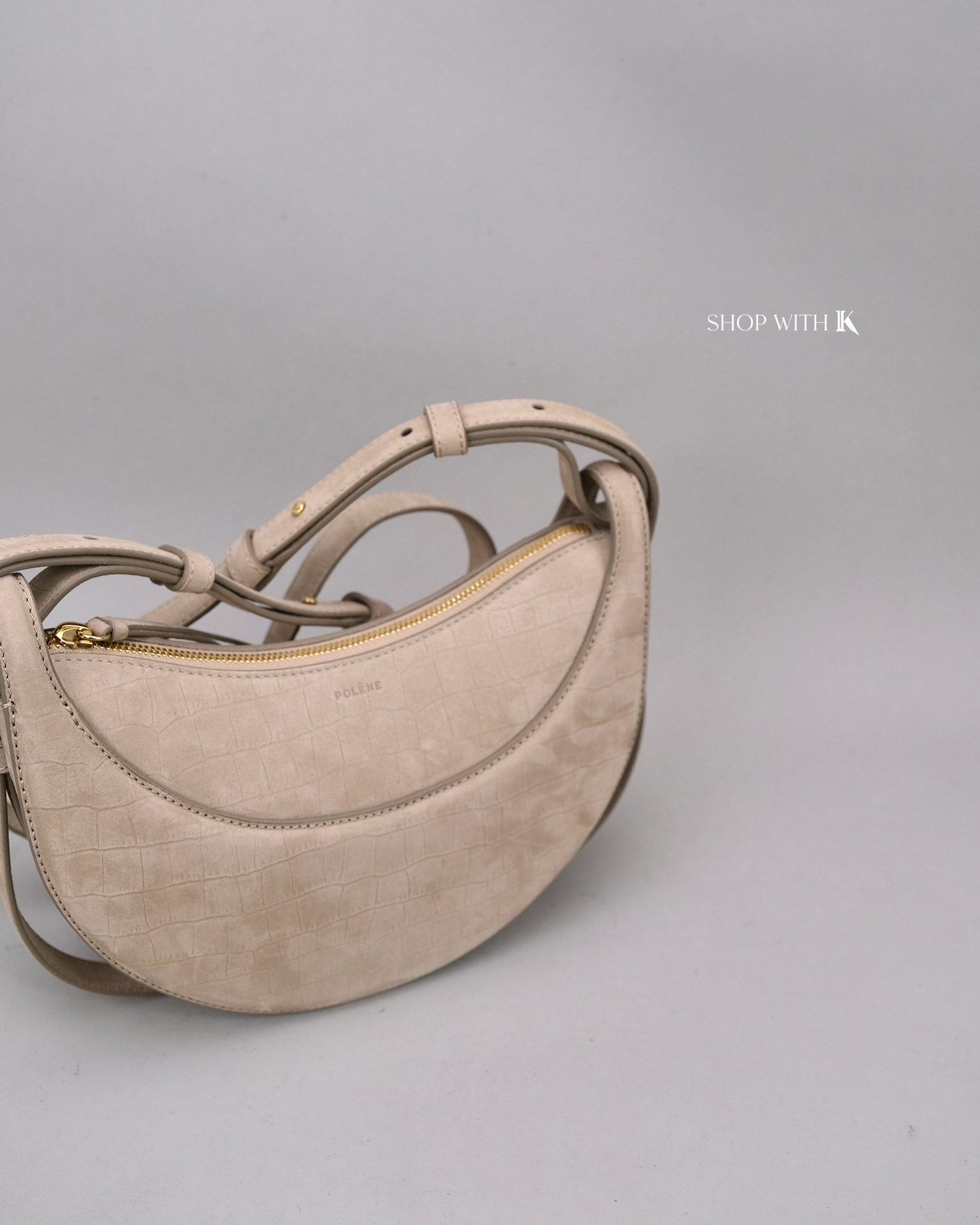 Polene Numero Dix Nubuck Taupe