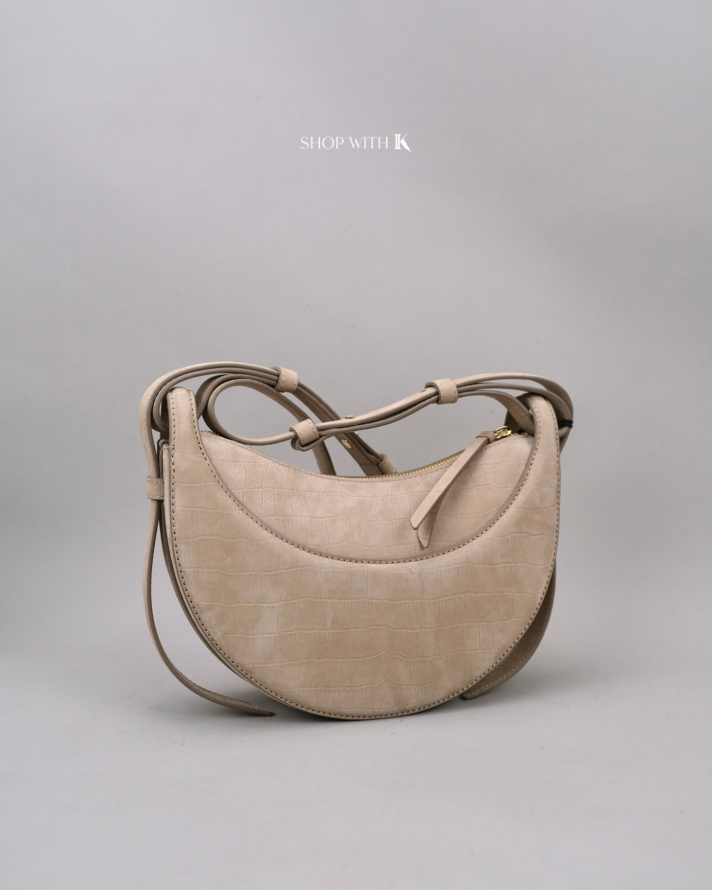 Polene Numero Dix Nubuck Taupe