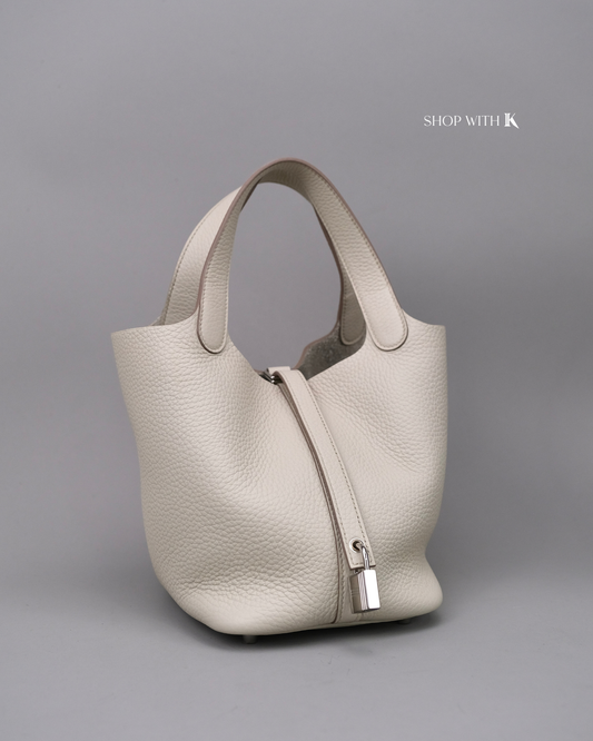 Hermes Picotin 18 Beton PHW