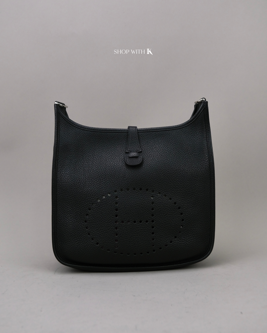 Hermes Evelyne 29 Noir PHW
