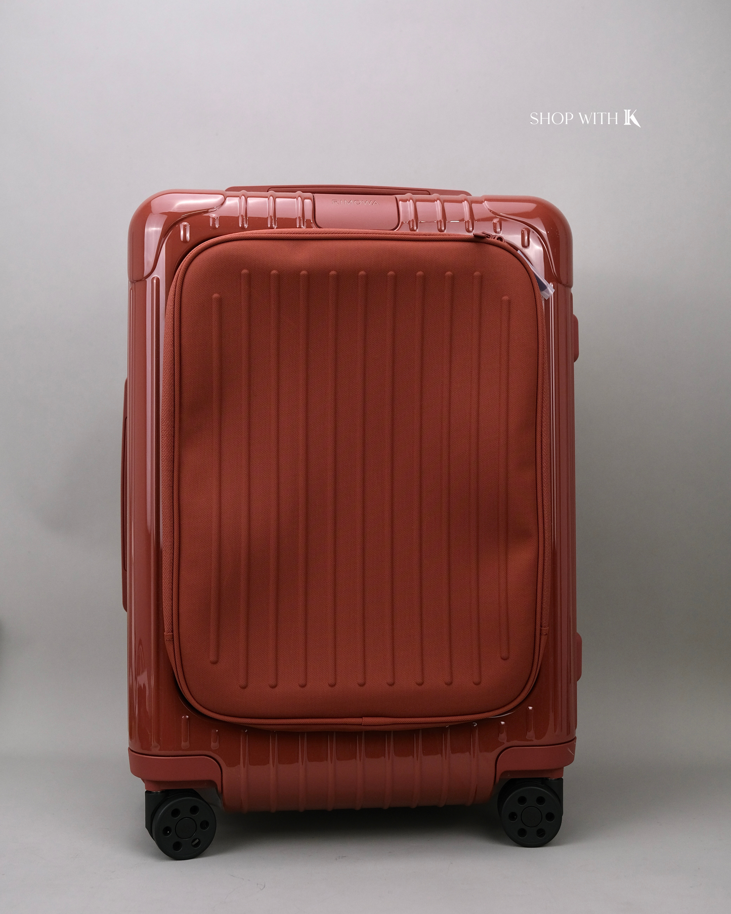 Rimowa Essential Cabin with Sleeves Matte Rosewood
