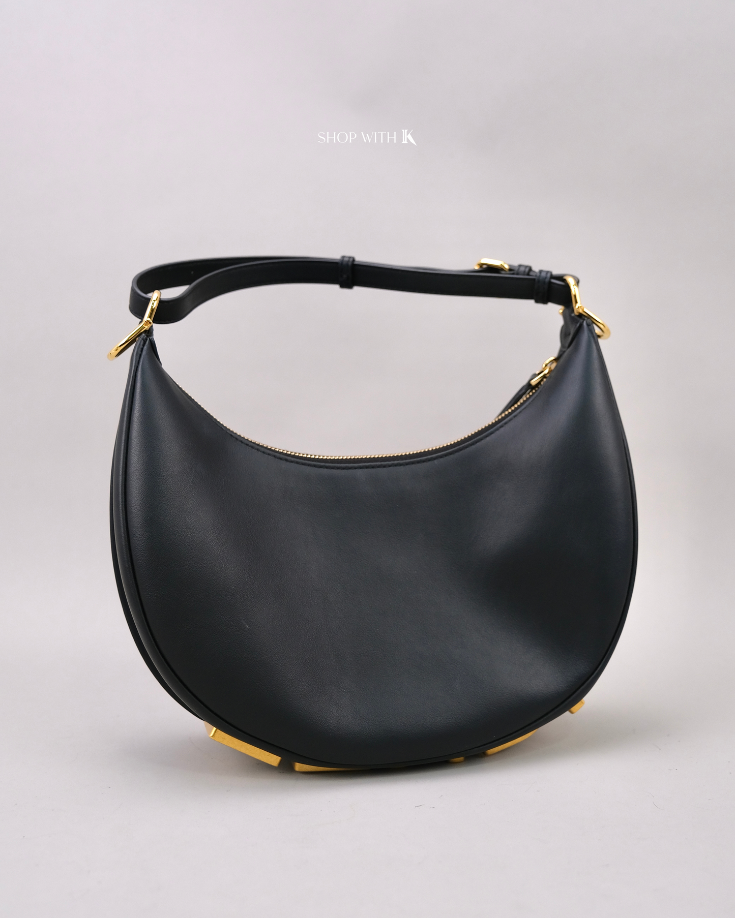 Fendi Fendigraphy Leather Black