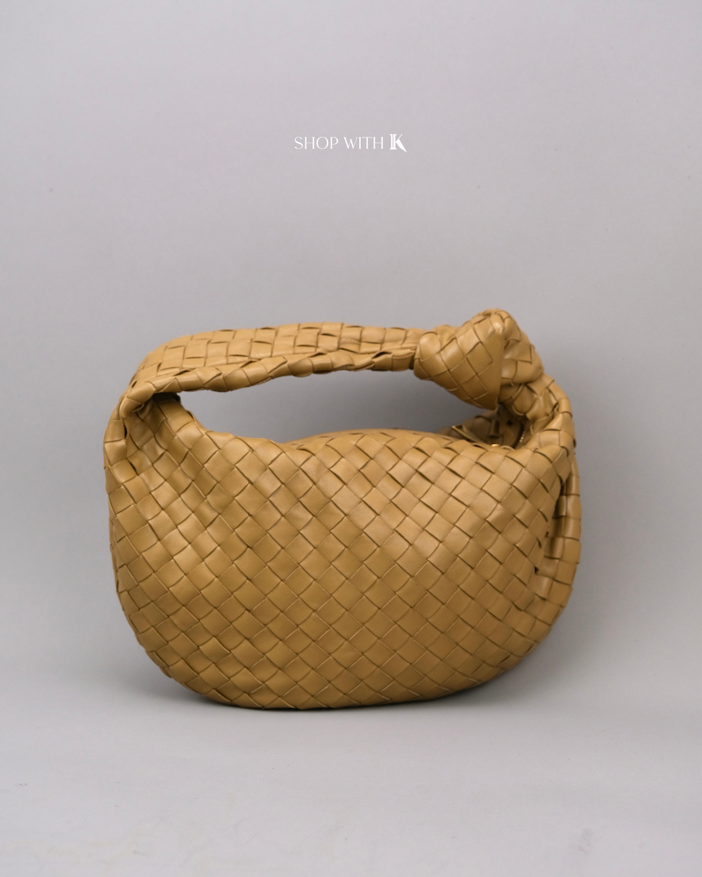Bottega Veneta Small Jodie Caramel