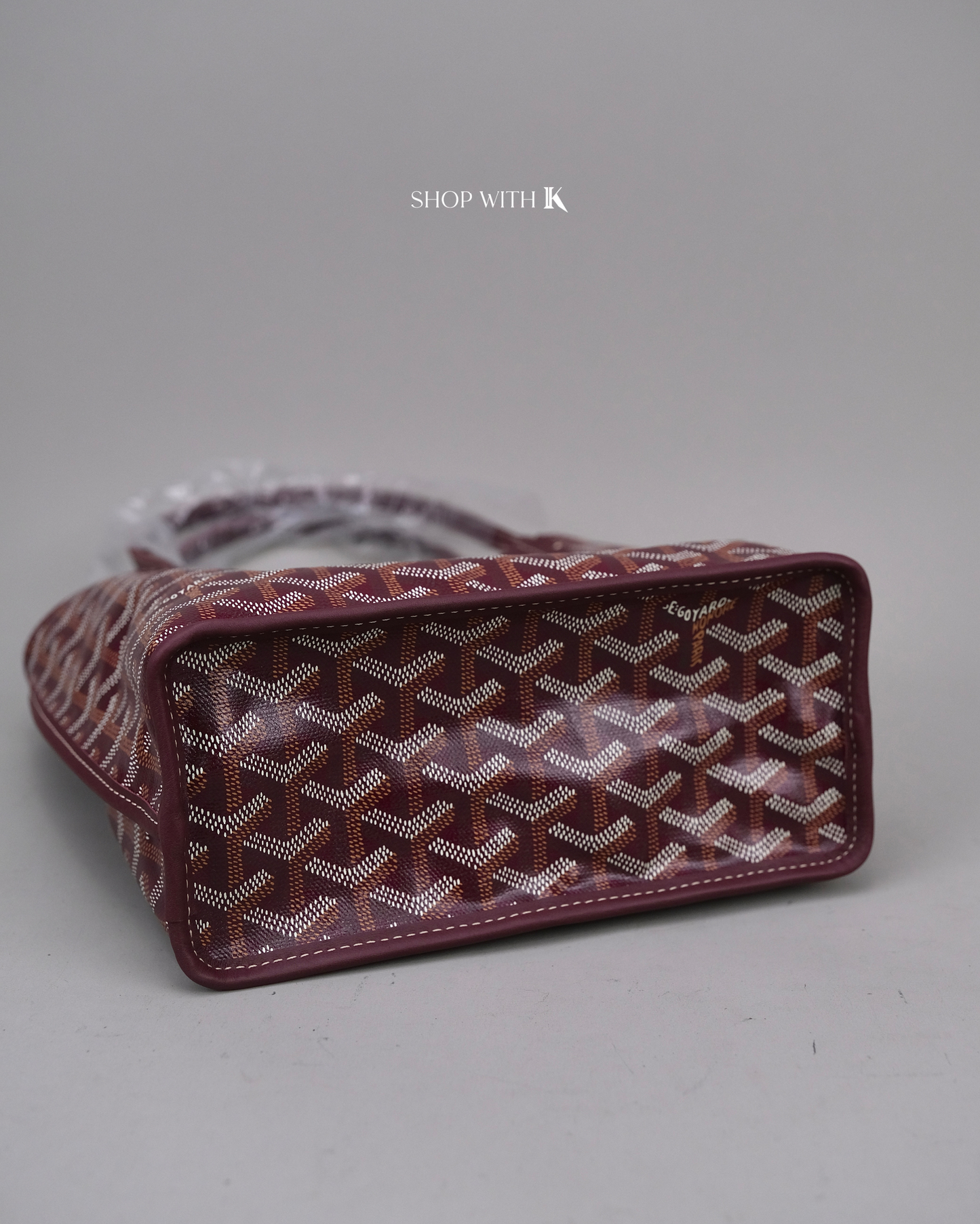 Goyard Mini Anjou Burgundy